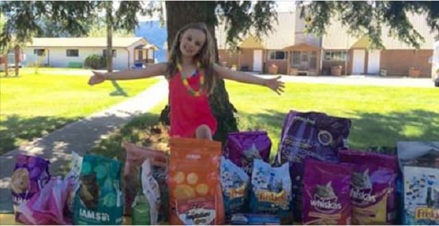 All I Want For My Birthday is Cat Food’, Said One 8-year-old Okanagan Girl, and Guess What?