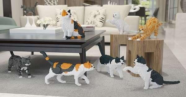 ‘Lego’ Cats – Are A Thing Now